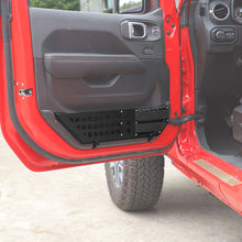 For 2018+ Jeep Wrangler JL/Gradiator JT Front Door Net Mount Pockets Storage Box Organizer RT-TCZ