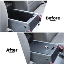 For Jeep Wrangler JK 2007-2010 Metal Center Console Armrest Box Safety Panel Cover