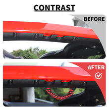 For 2024+ Jeep Wrangler JL/Gladiator JT 4 x Roll Bar Roof Top Paracord Grab Handles Grip US Flag 4-Door