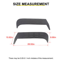 For 1997-2006 Jeep Wrangler TJ Front Door Window Louver Air Vent Panel Cover Trim (2 pcs) RT-TCZ