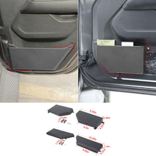 For 2018-2023 Jeep Wrangler JL & Gladiator JT Interior Front Rear Door Mesh Storage Pockets Box RT-TCZ