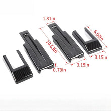 For 1997-2006 Jeep Wrangler TJ Exterior Rear Tailgate Spare Hinges Covers Trim (2 pcs) RT-TCZ