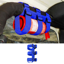 For Jeep Wrangler CJ YJ TJ LJ JK JL JT Roll Bar Fire Extinguisher Holder Adjustable Strap Mount RT-TCZ