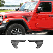 For 2018+ Jeep Wrangler JL & Gladiator JT Exterior Front Leaf Fender Sticker Trim Cover (2 pcs) RT-TCZ