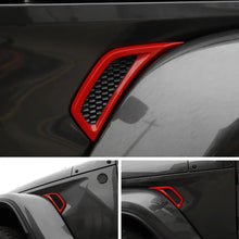 For 2018+ Jeep Wrangler JL & Gladiator JT Side Wheel Eyebrow Air Vent Outlet Cover Trim RT-TCZ