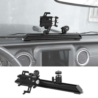 For 2018-2023 Jeep Wrangler JL & Gladiator JT Metal Dash Extended Camera/Mobile Phone Holder RT-TCZ