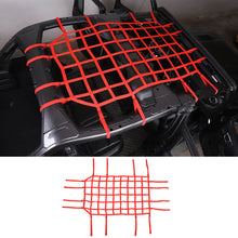 For 2018+ Jeep Wrangler JL Car Roof Hammock Cargo Net Weaving Mesh Luggage Net Accessories RT-TCZ