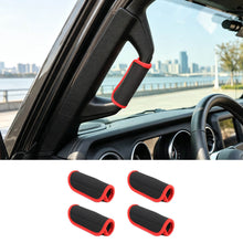 For 2018+ Jeep Wrangler JL & Gladiator JT Interior Top Roll Bar Grab Handle Protection Cover  (4 pcs) RT-TCZ