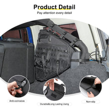For Jeep Wrangler JKU JLU Interior Car Rear Trunk Multi-Pockets Roll Cage Bar Storage Bag (2 pcs) RT-TCZ