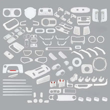 For 2024+ Jeep Wrangler JL 99 x Interior Full Set Decoration Cover Trim Kit White RT-TCZ