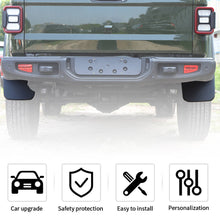 For 2018+ Jeep Gladiator JT Front & Rear Mud Flaps Guards Splash Flares RT-TCZ