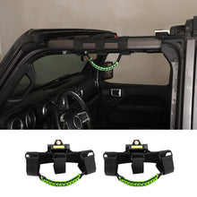 For Jeep Wrangler JK JL JT Interior Car Roll Bar Grab Handles Pull Grip w/Light Accessories (2 pcs) RT-TCZ