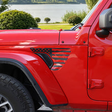 For 2018+ Jeep Wrangler JL & Gladiator JT Exterior Front Leaf Fender Sticker Trim Cover (2 pcs) RT-TCZ