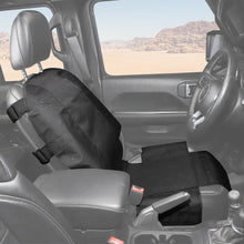 RT-TCZ For Jeep Wrangler CJ YJ TJ JK JL JT & Unlimited 10PCS Multifunctional Front Seat Cushion Cover Storage Bag Accessories