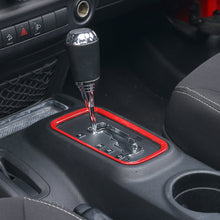 For 2011-2018 Jeep Wrangler JK Interior Gear Shift Panel Cover Trim Frame Ring RT-TCZ