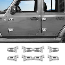 For 2026+ Jeep Wrangler JL & Gladiator JT 4-Door Version Exterior Car Door Hinges Trim Cover (8 pcs) RT-TCZ