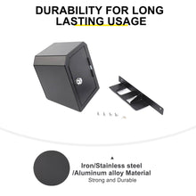 For 2024+ Jeep Wrangler JL 4-Door Version Interior Rear Cargo Safe Box Storage Combination Key Lock RT-TCZ