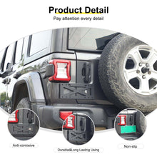 For 2018+ Jeep Wrangler JL Exterior Rear Tailgate Door Handle License Plate Holder Bracket RT-TCZ