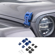 For 2007+ Jeep Wrangler JK JL & Gladiator JT Car Side Hood Catch Latches Buckle RT-TCZ