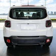 For 2016+ Jeep Renegade Exterior High Brake Light & Rear Taillight Lamp Light Trim Cover Kit (5 pcs) RT-TCZ
