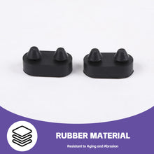 For 1997-2006 Jeep Wrangler TJ 2×Black Engine Hood Rubber Pad Cover RT-TCZ