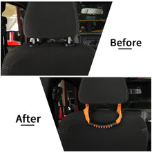 RT-TCZ Rear Seat Headrest Grab Handle Set For Jeep Wrangler CJ YJ TJ JL JK JT Accessories