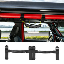 For Jeep Wrangler TJ JK JL JT 2-Door 2 x Top Roll Bar Grab Handles Grip RT-TCZ