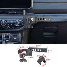 For 2024+ Jeep Wrangler JL & Gladiator JT Co-pilot Handlebar Water Cup Holder Mount Bracker RT-TCZ