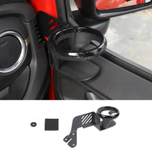 For 2018+ Jeep Wrangler JL & Gladiator JT Interior Front Door Mount Water Cup Holder Bracket (2 pcs) RT-TCZ