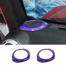 For 2015-2017 Jeep Wrangler JK JKU A Pillar Speaker Trim Cover RT-TCZ