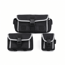 Canvas MOLLE Storage Bag Set for Jeep Wrangler Seat Back & Tailgate Organizer Accessories