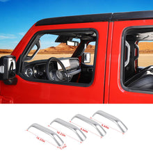 For 2024+ Jeep Wrangler JL/Gladiator JT A&B Pillar Grab Handles Cover Trim RT-TCZ