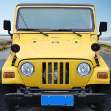 For Jeep Wrangler JK TJ Engine Hood Latches Mount Sand Board Rearview Mirror RT-TCZ