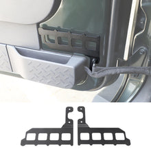 For 2007-2010 Jeep Wrangler JK JKU Front Door Shelf Cargo Rack Luggage Holder Storage Kit RT-TCZ