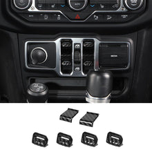 For 2018+ Jeep Wrangler JL/Gladiator JT Window Switch Button Cover & Window Lift Switch Button Trim RT-TCZ