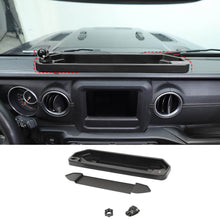 For 2018-2023 Jeep Wrangler JL & Gladiator JT Interior Center Console Dash Panel Storage Box Tray Mount Phone Holder RT-TCZ
