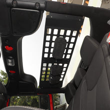 For 2007-2018 Jeep Wrangler JKU 4 Door Rear Roof Rack Hard Top Molle Racks Luggage Panel（5 pcs） RT-TCZ