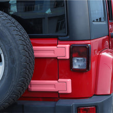 For 2007-2018 Jeep Wrangler JK 4 Door 71 x Car Door, Wiper, Hood , Rearview Mirror & Tow Hook Decoration Cover Kit—Exterior Trim Kit RT-TCZ