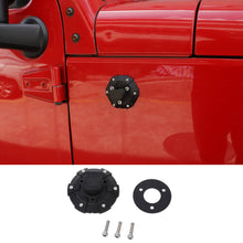 For 2007-2023 Jeep Wrangler JK JL & Gladiator JT 2pc Antenna Base Cover Replacement Trim Black RT-TCZ