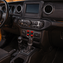 For 2018+ Jeep Wrangler JL JLU Gladiator JT 4PCS Window Switch Button Cover Trim RT-TCZ