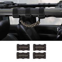 For Jeep Wrangler JK JL TJ JT Car Top Roll Bar Grip Grab Pull Handle Accessories 4 (pcs) RT-TCZ