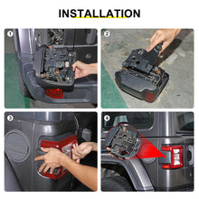 For 2018+ Jeep Wrangler JL Car Rear Taillight Bracket Tail Light Holder OEM Parts（2 pcs） RT-TCZ
