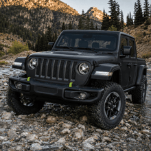 For Jeep Wrangler JK, JL & Gladiator JT Front Bumper Tow Hook Cover Trim Exterior Accent Narrow Style RT-TCZ