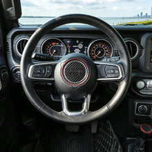 For 2018+ Jeep Wrangler JL & Gladiator JT Interior Steering Wheel Center Trim Cover RT-TCZ