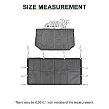 For Jeep Wrangler TJ Car Rear Trunk Sun Shade Top Insulation Net Cover Kit (2 pcs) RT-TCZ