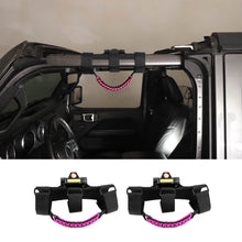 For Jeep Wrangler JK JL JT Interior Car Roll Bar Grab Handles Pull Grip w/Light Accessories (2 pcs) RT-TCZ
