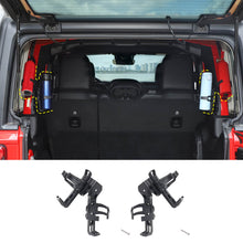 For 2018+ Jeep Wrangler JL 4-Door Version Anti-Roll Beam Fire Extinguisher Water Cup Holder RT-TCZ