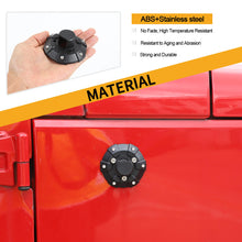 For 2007-2023 Jeep Wrangler JK JL & Gladiator JT 2pc Antenna Base Cover Replacement Trim Black RT-TCZ