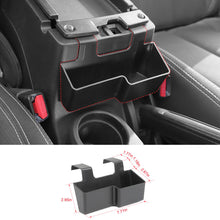 For 2011-2018 Jeep Wrangler JK JKU Center Console Armrest Hanging Storage Box, Organizer Tray RT-TCZ