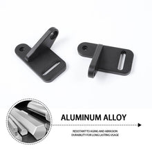 For 2018+ Jeep Wrangler JL JLU & Gladiator JT 2x A-pillar Light Lamp Pod Bracket Mount Support Aluminum RT-TCZ